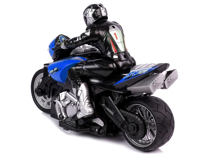 Motor Sportowy R/C 2.4G Zasięg 35 m 1:10 - Niebieski