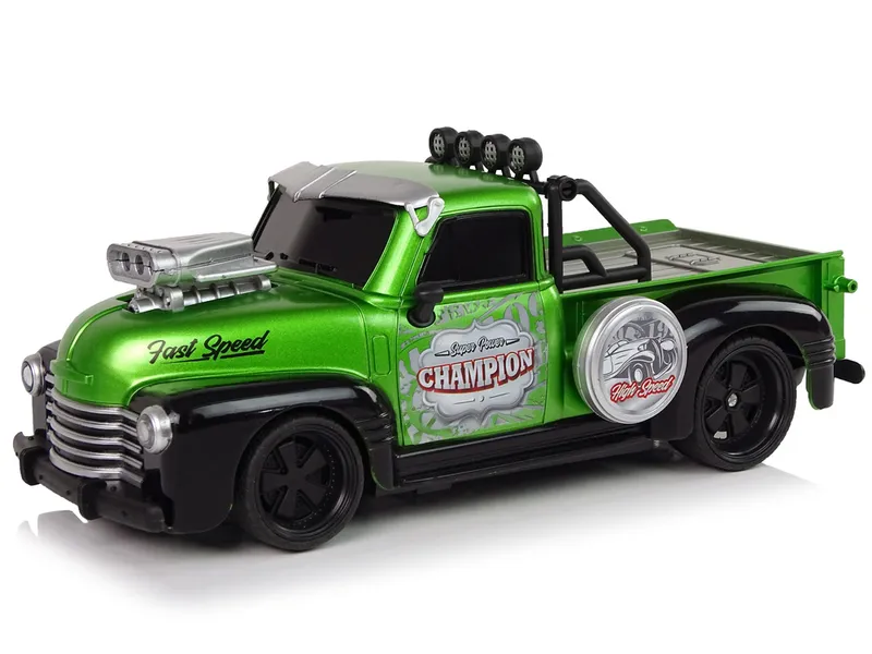 Auto Zdalnie Sterowane 1:18 Pick-Up - Zielone