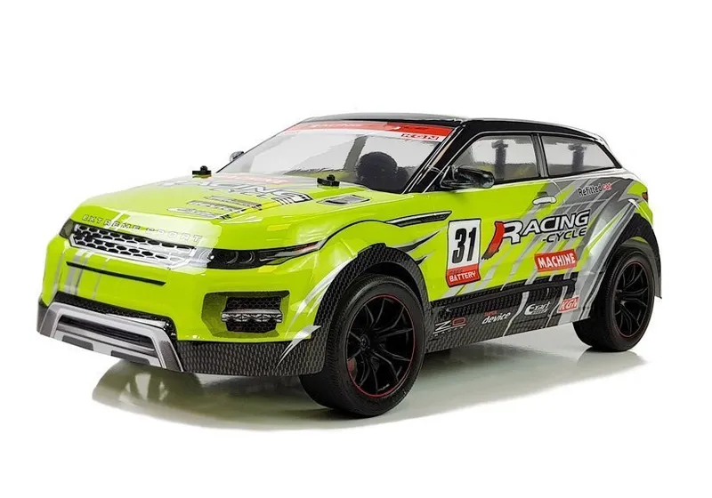 Zdalnie Sterowane Autko Rajdowe 1:10 R/C - Zielone
