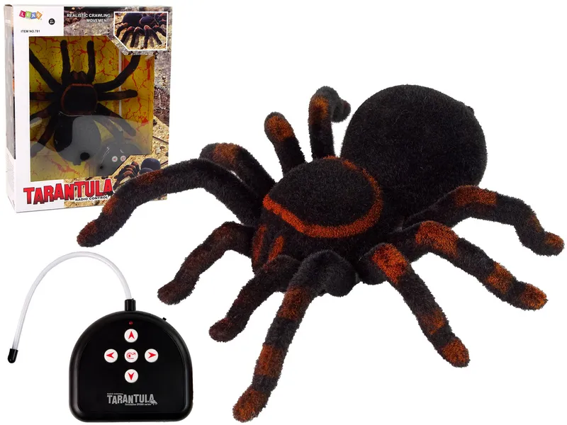 Zdalnie Sterowany Pająk Tarantula R/C - Czarny
