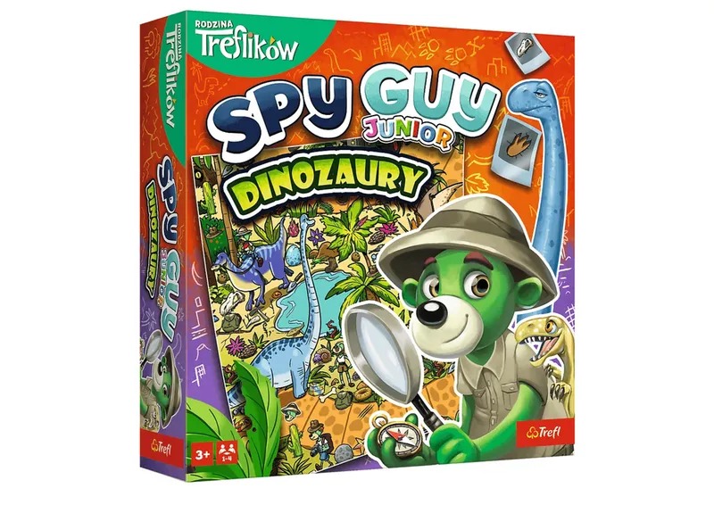 Gra Rodzinna Spy Guy Junior Dinozaury TREFL 02652