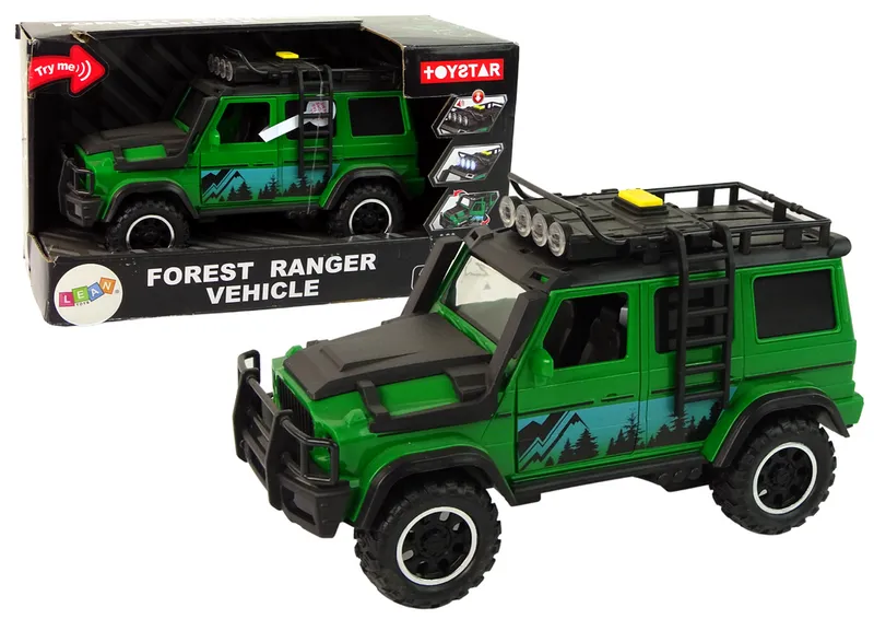 Auto Terenowe 1:14 Światła Dźwięk - Zielone