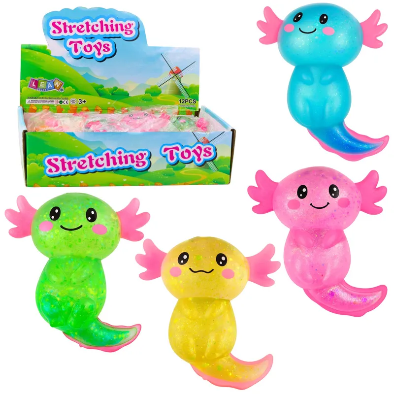 Gniotek Antystresowy Aksolotl Squishy Dla Dzieci Mix Kolor