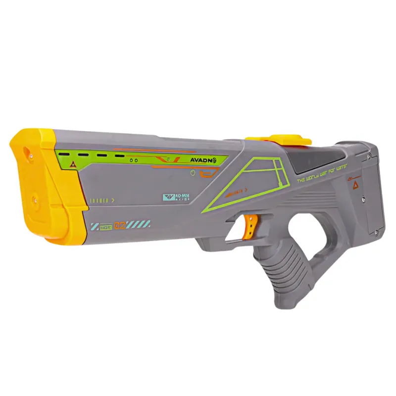 Elektryczny Pistolet Karabin Na Wodę 550 ml Zasięg 10m - Szary