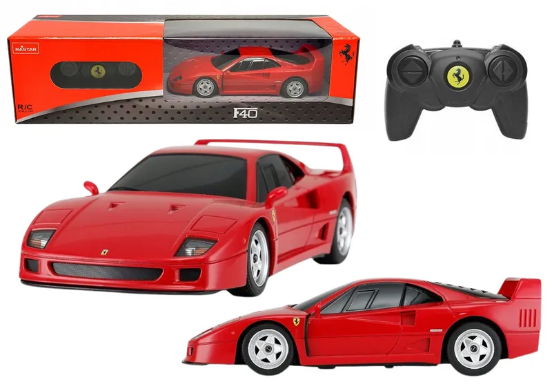 Auto Sportowe RC 1:24 Zdalnie Sterowane FERRARI F40 - Czerwone