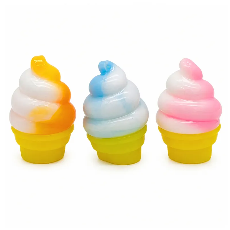 Gniotek Żelowy Lód W Rożku Squishy Rozciągliwy Do Ściskania Antystresowy