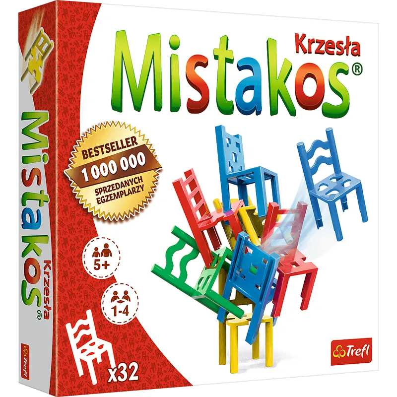 Gra Zręcznościowa Krzesła MISTAKOS TREFL 02074