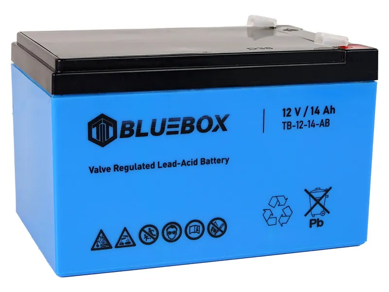 BLUEBOX Akumulator Żelowy VRLA AGM 12V14AH Do Auta Na Akumulator