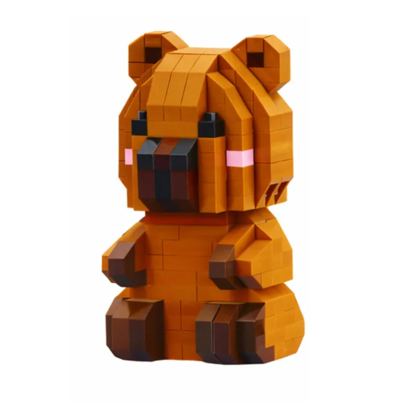 Klocki Konstrukcyjne Kapibara Figurka 3D 204 – 263 el