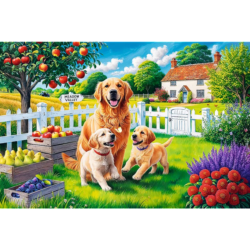 Puzzle - 300 EasyPiece - Pieski Na Wsi - TREFL 23101