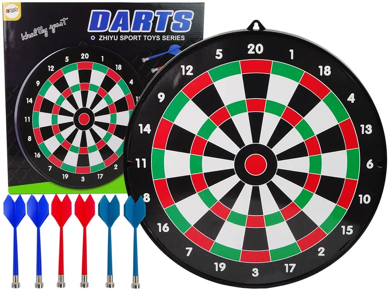Tarcza Dart Z Rzutkami Magnetycznymi 6 Sztuk