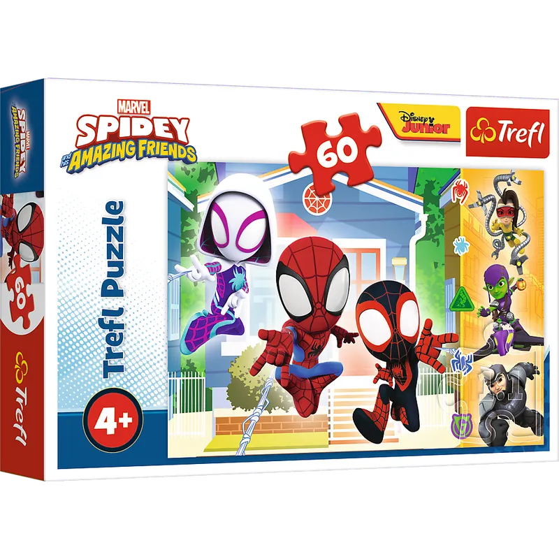 Puzzle - 60 - W Świecie Spidey'a - TREFL 17371