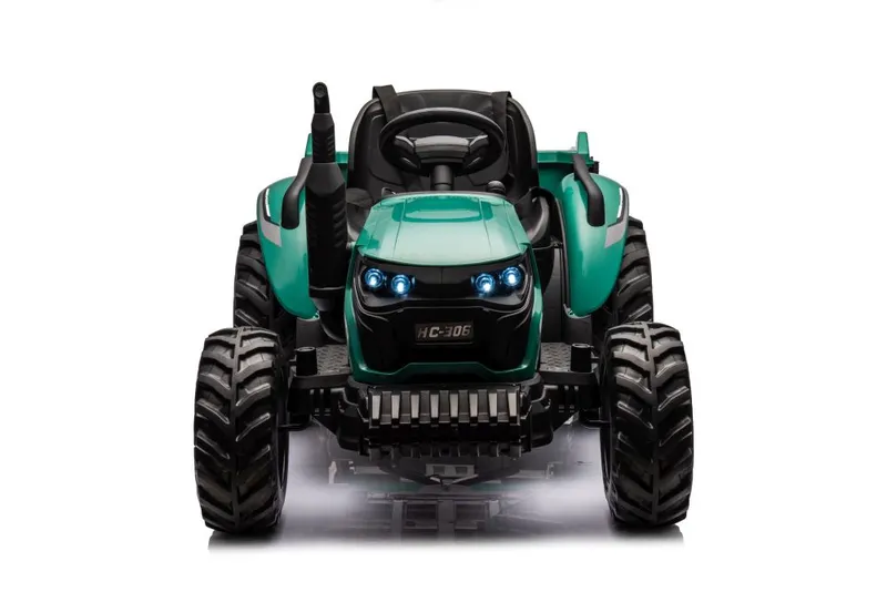 Traktor Na Akumulator HC-306 Ciemno 24V - Zielony