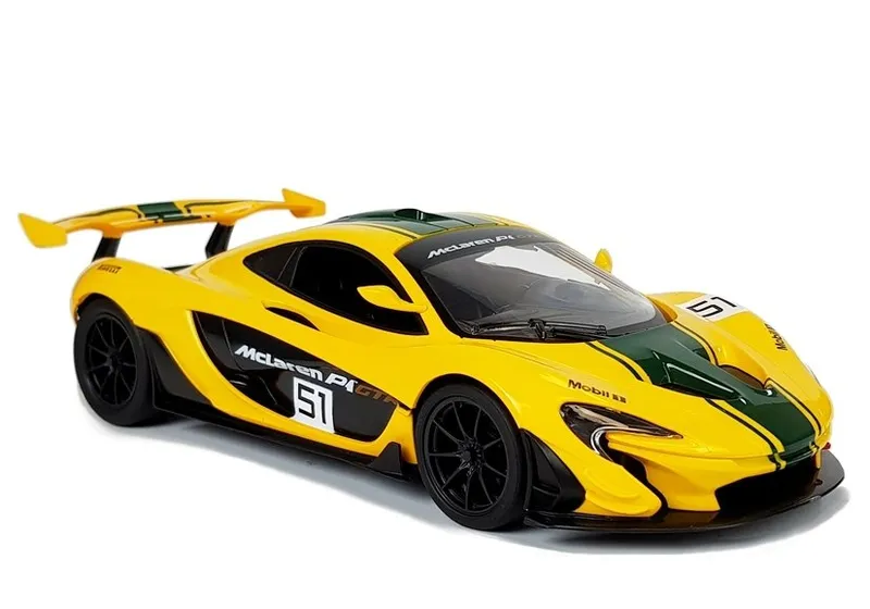 Auto McLaren P1 GTR Samochód Zdalnie Sterowany RC Rastar 1:14 - Żółty