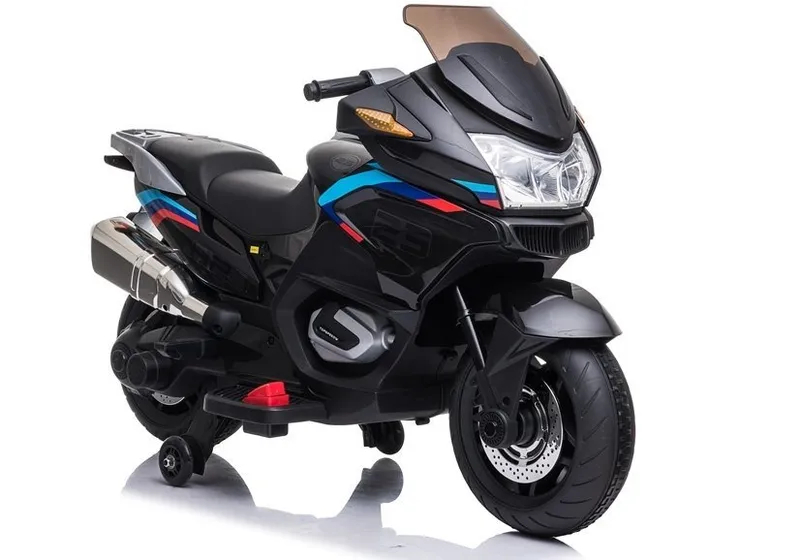 Motor Na Akumulator Ścigacz Dla Dzieci XMX609 MP3 Światła LED - Czarny