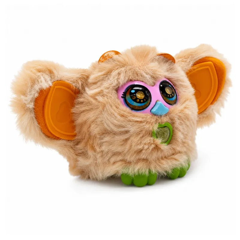 Zwierzak Interaktywny Stworek Genie Pets Światła Dźwięki Zawieszka - Beżowy