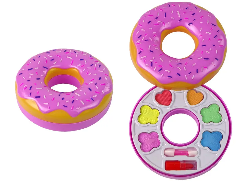 Zestaw Cieni Do Powiek Kształt Donut Szminka