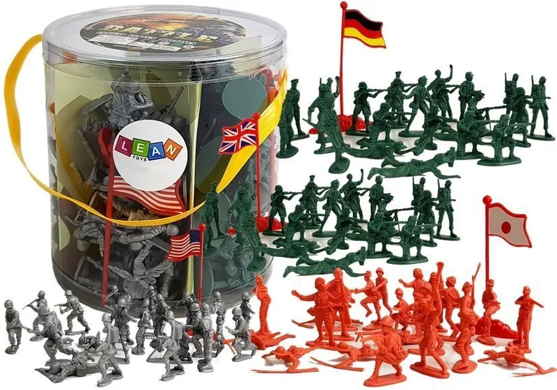 Zestaw Figurek Żołnierzy 100el