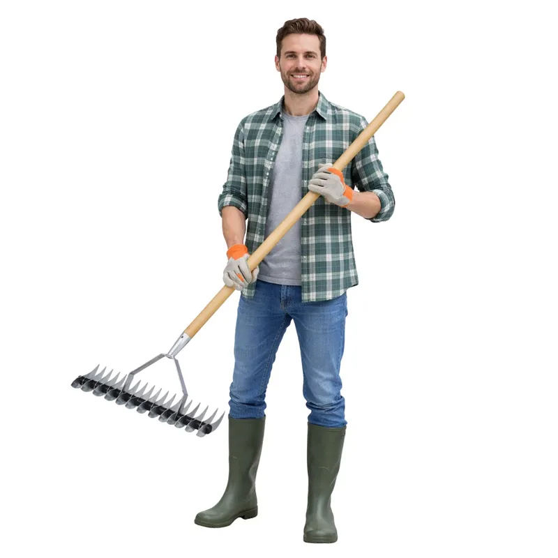 Aerator Wertykulator Ogrodowy Ręczny Do Trawnika Dwustronny 34 cm