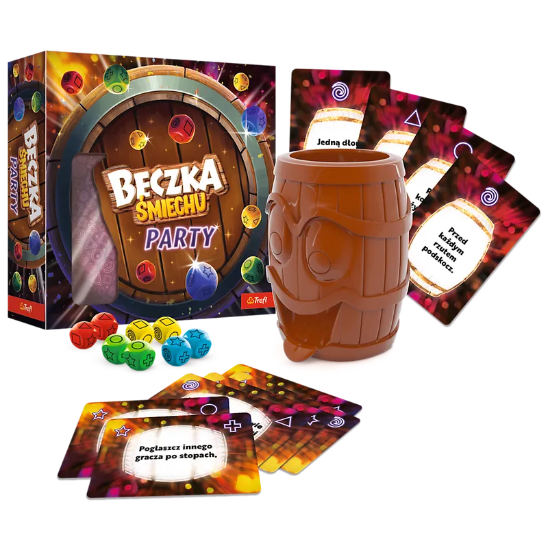 Gra Zręcznościowa Beczka Śmiechu Party TREFL 02825