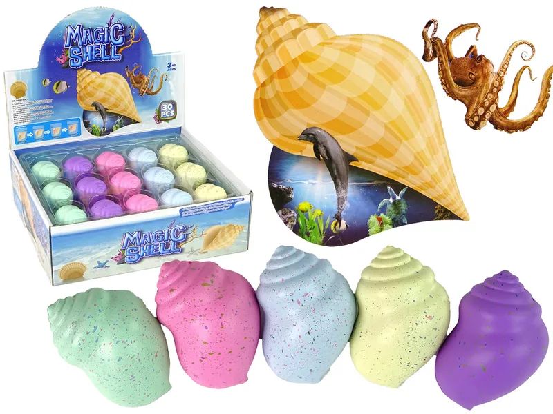 Wykluwające Się Zwierzęta Morskie Rosnące Magiczne Muszla 6 cm
