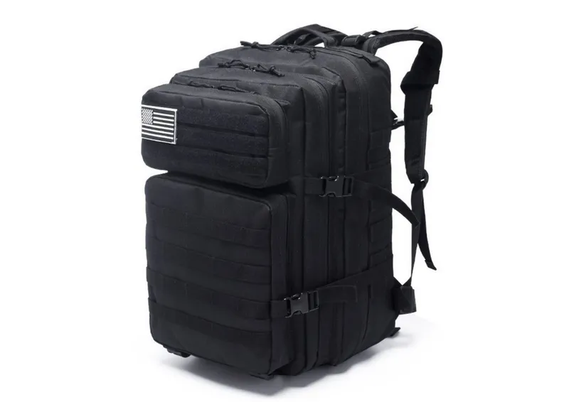 Plecak Militarny Wojskowy Taktyczny 40-60L - Czarny