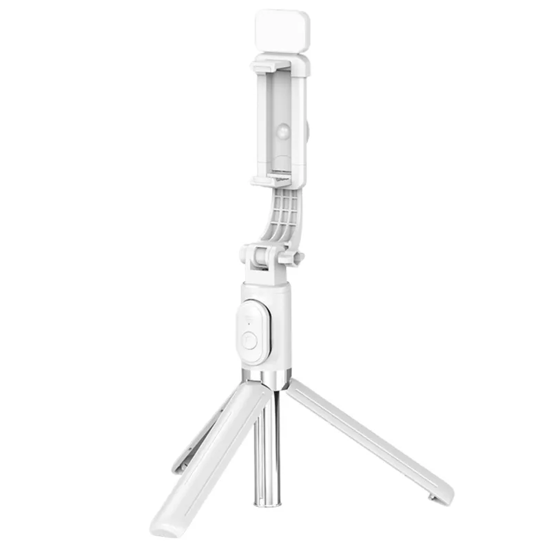 Selfie Stick Statyw Na Telefon Pilot Na Bluetooth Uchwyt ZS8 - Biały