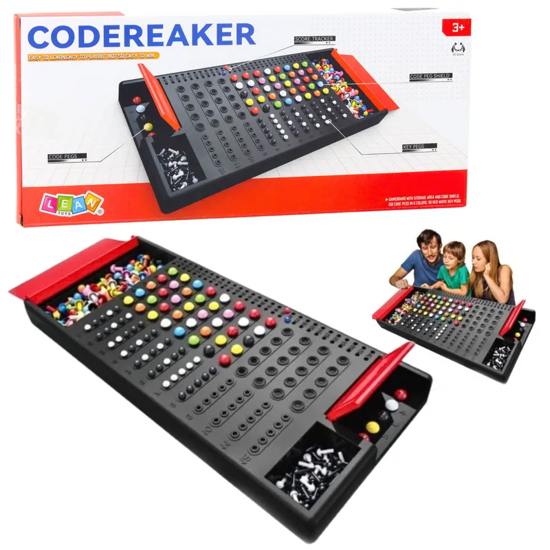 Gra Logiczna Edukacyjna Rodzinna Codebreaker Łamacz Kodów