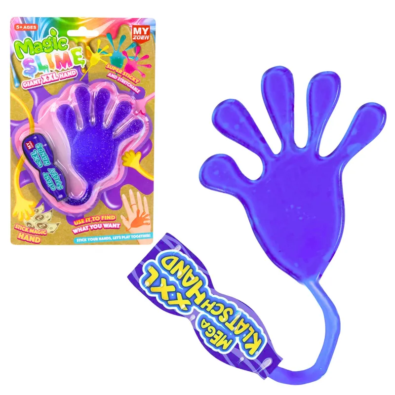 Gumowa Łapka Lepka Rączka Elastyczna Z Uchwytem Slime Mix