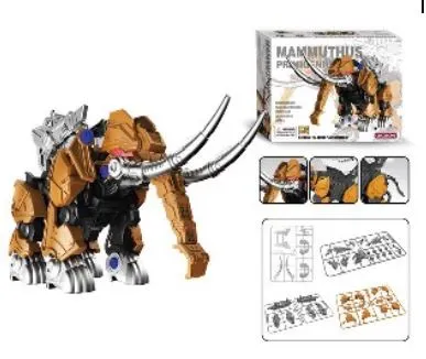 Dinozaur Do Złożenia Mamut DIY - Brązowy