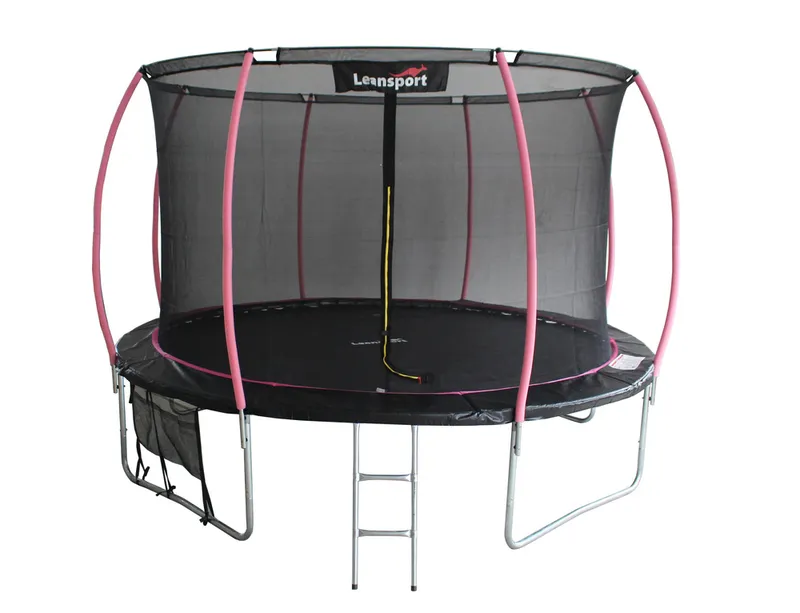 Trampolina Sport Max 16ft - Czarno-Różowa