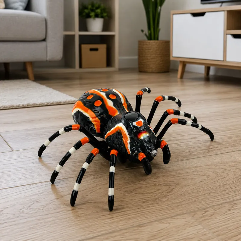 Zdalnie Sterowany Pająk Tarantula Podczerwień R/C ST - Czarny