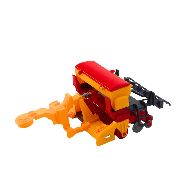 Zestaw Traktor Ciągnik Rolniczy Z Siewnikiem Maszyna Rolnicza
