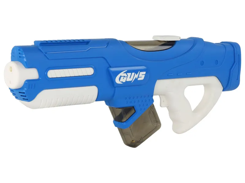 Duży Pistolet Na Wodę 750ml Okulary - Niebieski