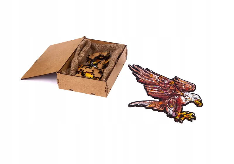 Puzzle Drewniane EKO 68 Orzeł Karpacki A4 PUZA4-01750