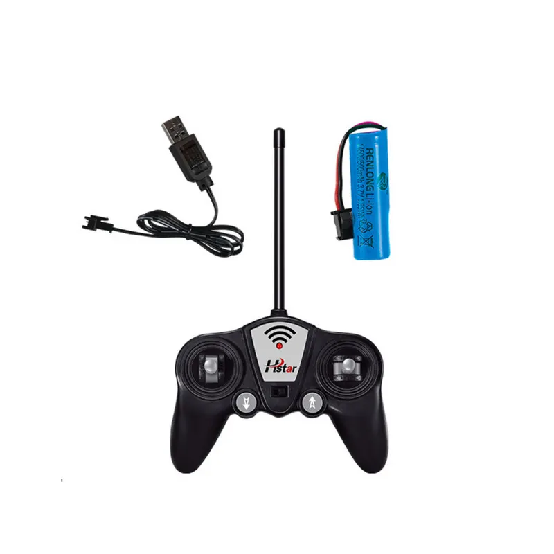 Koparka Buldożer Zdalnie Sterowany RC 2.4G 6CH - Żółty