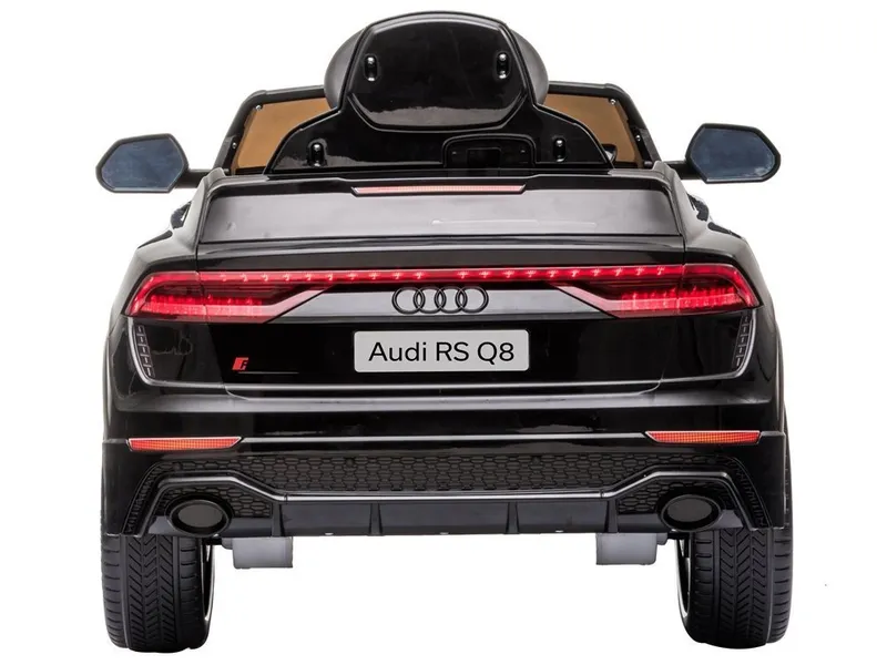 Samochód Na Akumulator AUDI RS Q8 Światła LED MP3 Pilot - Czarny