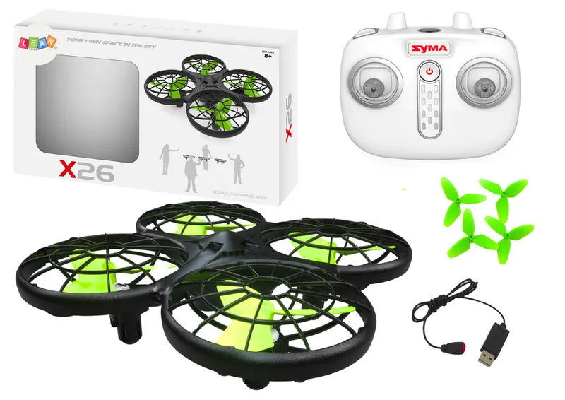 Zdalnie Sterowany Dron X26 SYMA - Czarny