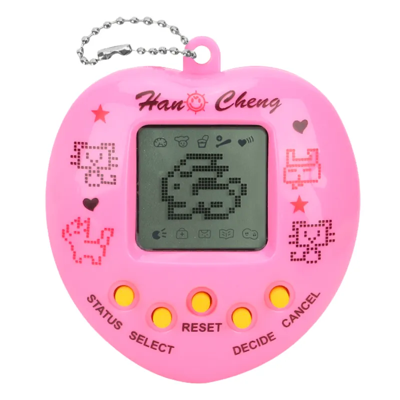 TAMAGOTCHI Gra Elektroniczna Wirtualne Zwierzątko Jajko Smycz