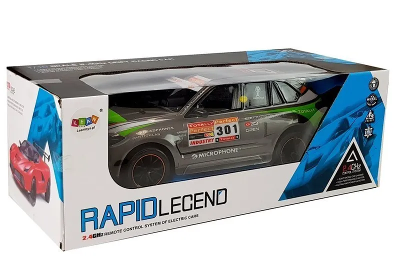 Auto Sportowe Zdalnie Sterowane RC 1:10 2.4G - Szare