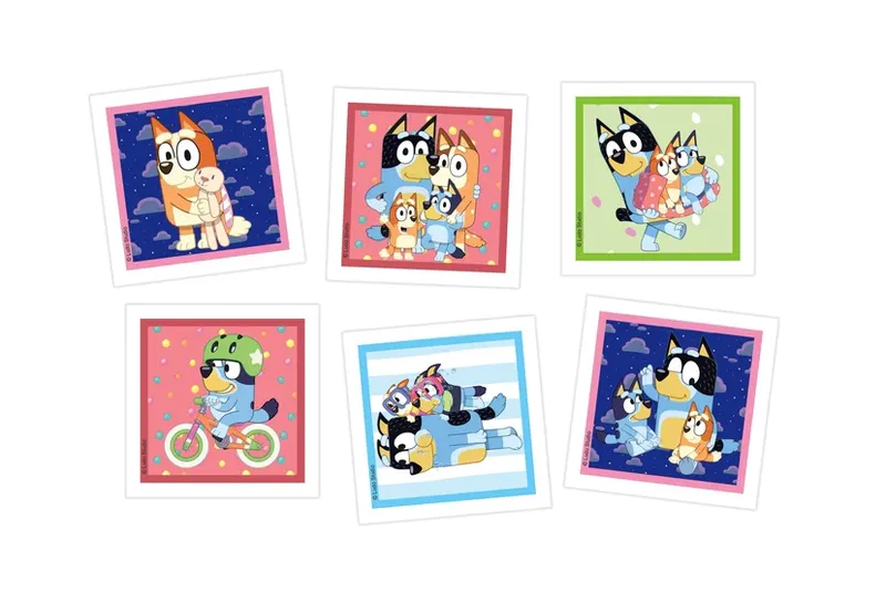 Zestaw Edukacyjny Puzzle Memo Klocki BLUEY CLEMENTONI 18320
