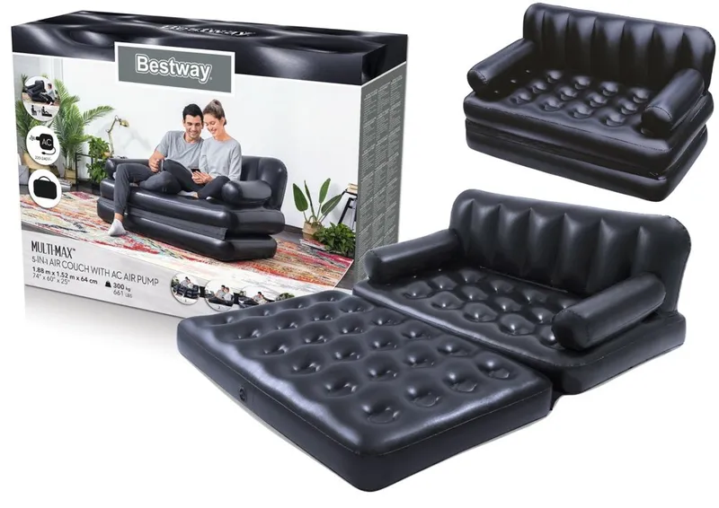 Dmuchany Materac Sofa 5w1 188 x 152 x 64 cm BESTWAY 75056