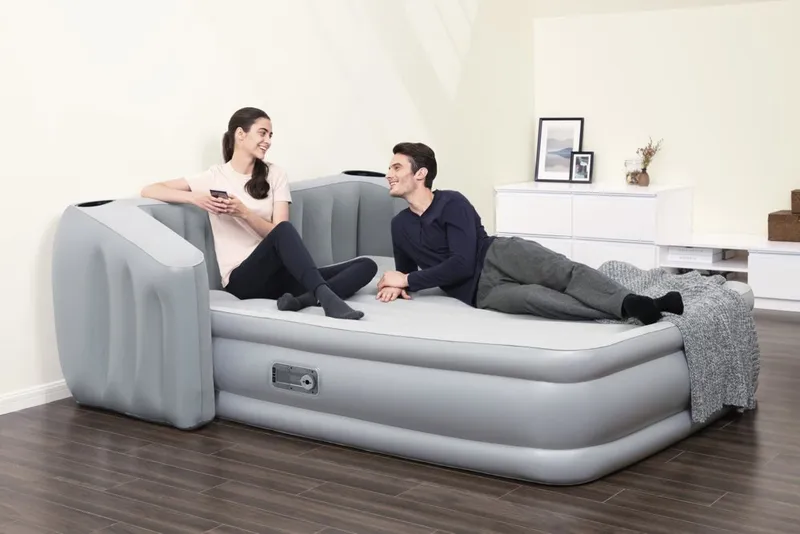 Dmuchany Materac Łóżko 233 x 196 x 80 cm BESTWAY 67620