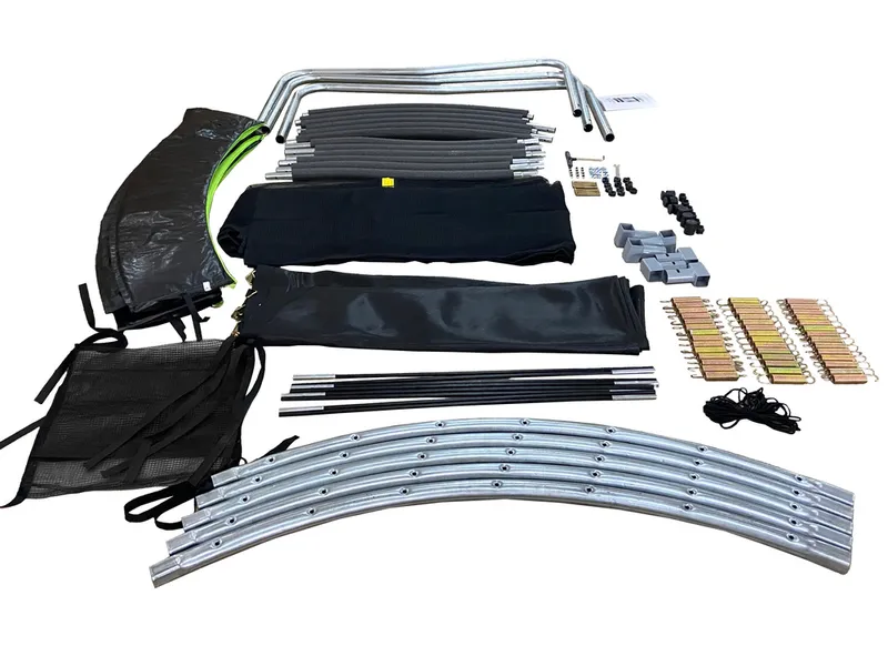 Trampolina Sport Max 10ft - Czarno-Zielona