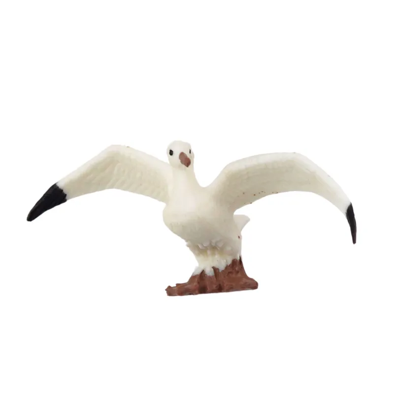 Zestaw Mini Figurki Zwierzęta Morskie Przybrzeżne Mewa Rekin 6-8CM 6szt