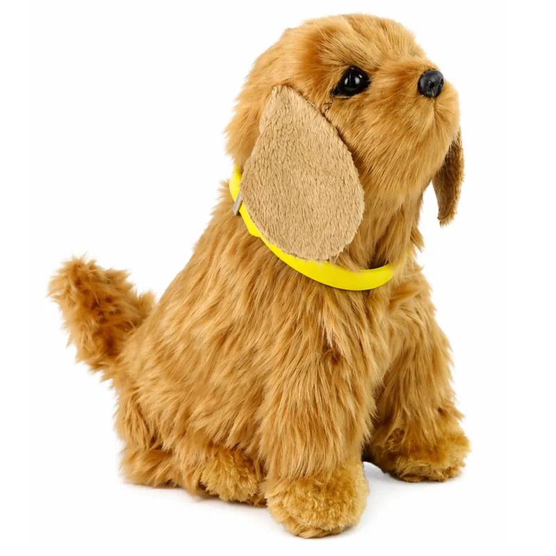 Interaktywny Pies Piesek Cocker Spaniel Pluszowy Szczeka Rusza Ogonem