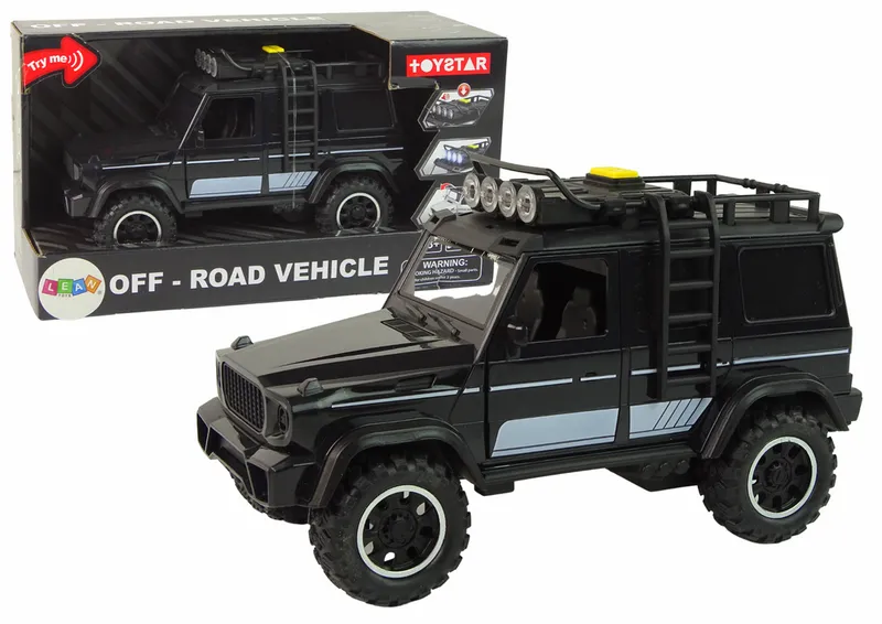 Auto Terenowe 1:14 Napęd Frykcyjny - Czarne