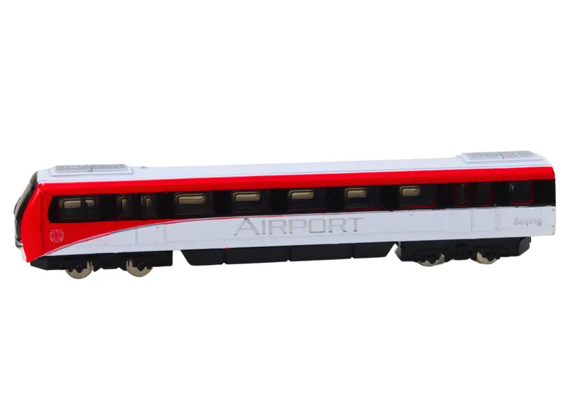 Model Kolekcjonerski Pociąg 1:48 Metalowy - Czerwono-Biały