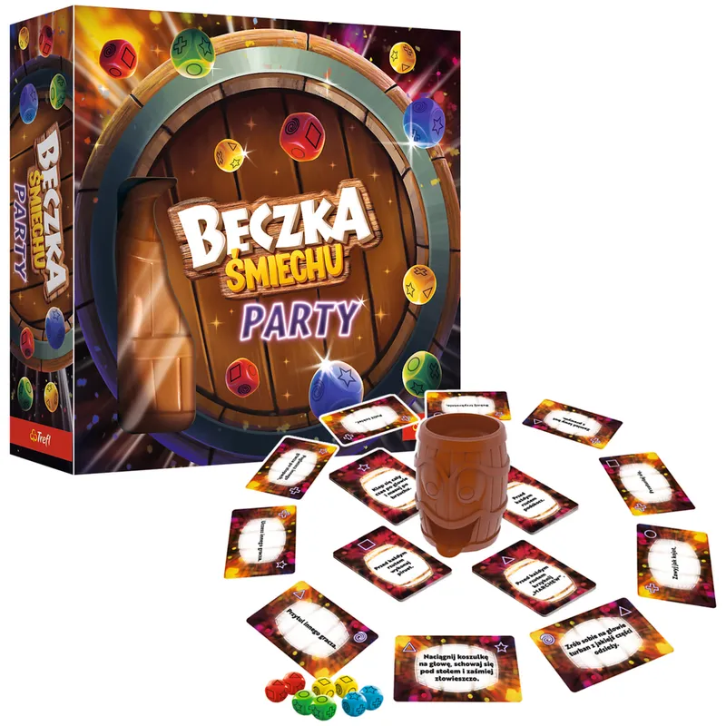 Gra Zręcznościowa Beczka Śmiechu Party TREFL 02825