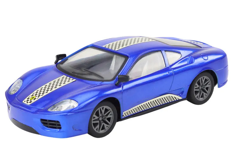 Auto Zdalnie Sterowane RC 1:16 Światła - Niebieski